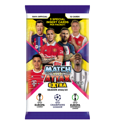 Topps Match Attax Extra Champions League 2022/2023 kaardipakk